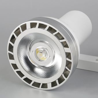 24W35W LED COB sola ventana Spotlight Exposición luz tenue lámpara-White & luz blanca 