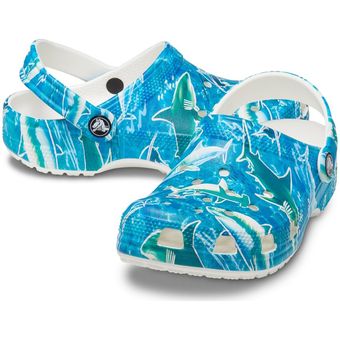 Crocs Niño Classic pool party clog Zuecos Azul 207826 | Linio Colombia -  CR900FA1EM1PFLCO