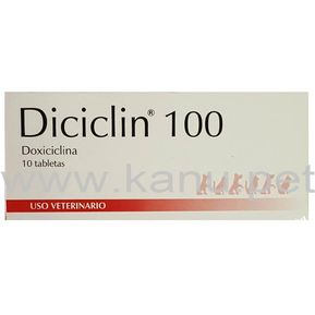 DICICLIN 100 CJ X 10 TAB PARA TODOS