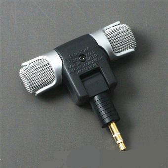 Micrófono de micrófono de grabación mini estéreo con mini conector de 3,5 mm 