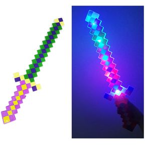 Espada Minecraft De Diamante 60 Cm Inflable Juguete Niños