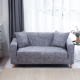 #Color 14 Funda de sofá elástica Universal para sala de estar,fundas de Silla,cubierta de sofá por secciones,forma de L,funda para sillón de 1234 asientos 