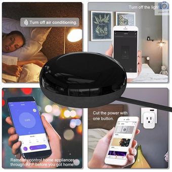 Control remoto IR UFO-R1 Control remoto WiFi para el hogar inteligente Adecuado para Alexa Google Assistant One para 