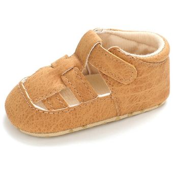 OOSAKU Zapatos de bebé niños niñas Zapatillas de Suela de Cuero de Ante Suave Zapatos de Cuna para Caminantes Infantiles 