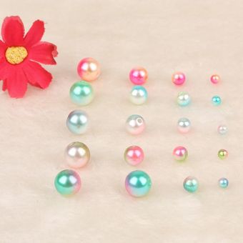 Perlas De Perlas De Imitación Abs De Plástico Multicolor Mm 