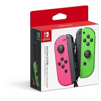 Nintendo - Joy Con Neon Pink Green - Nintendo Switch