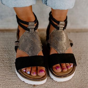 Sandalias para mujeres Cuchillas Cuchillas Zapatos para sandalias 