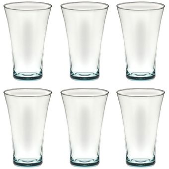 PACK 3 VASOS HECHOS DE VIDRIO RECICLADO