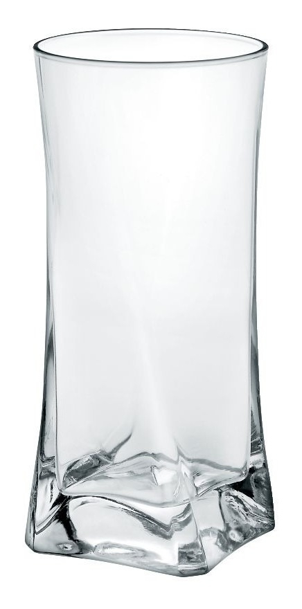 Gotico Juego De 6 Vasos De Vidrio De 330 Ml. Transparente