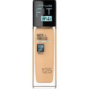 Base Maquillaje Fitme Matte+Poreless Maybelline Nude Beige