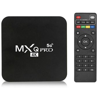 MXQPRO5G 4K RK3229-5G Inteligente Multimedia Player 8 128G Con red confiable 