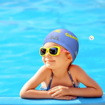 Expansible Gorro de Natacion Azul GENERICO