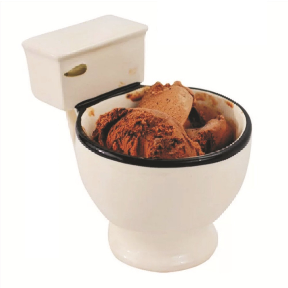 Taza De Céramica para Café en Forma de Inodoro Sanitario WC