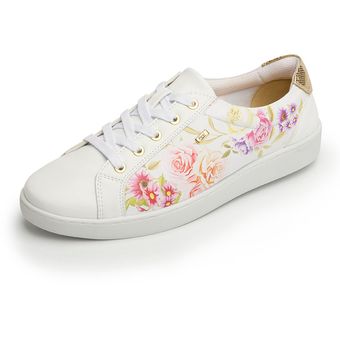 tenis de flores para mujer