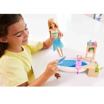 Barbie baño discount de burbujas precio