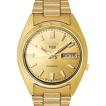 seiko dorado hombre