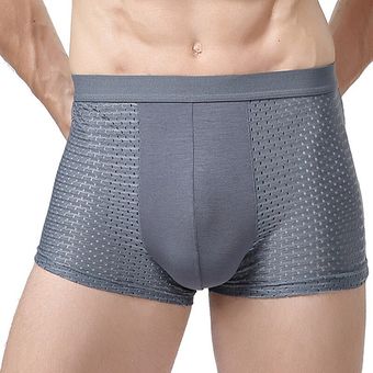 4xl De Talla Grande Ropa Interior Masculina Bragas De Bambu Calzoncillos Transparentes Hombre Sexy Boxer Hombres Panty De Malla Hombres Boxers De Seda Helada Wt Gris Linio Mexico Ge598fa1m7m2hlmx