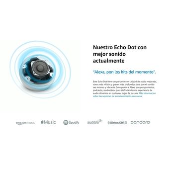 Parlante  Alexa Echo Dot 5ta Generación Smart Hub Blanco