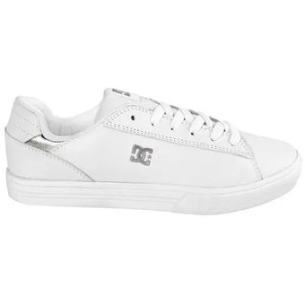 tenis dc para mujer blancos