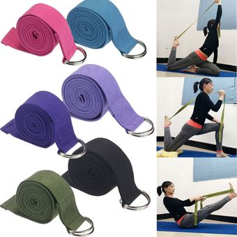 correa elástica para Yoga Cinturón de Yoga para mujer colorido par 