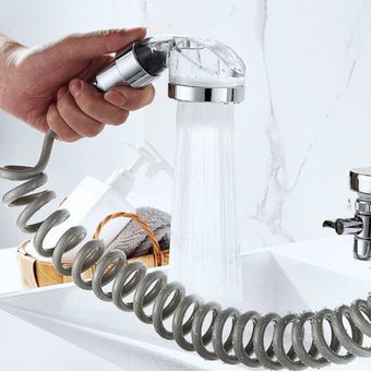 Extensor de Grifo para Lavado Baño - Cabezal Ducha Externo