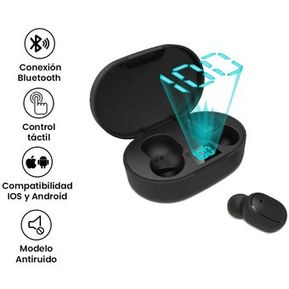 Audífonos Earbuds Mipods Inalámbricos bluetooth A6S con PowerBank