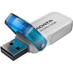Memoria Flash USB Adata UV240 32GB Blanca AUV240-32G-RWH