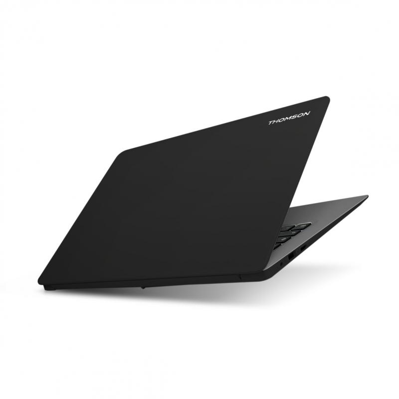 Combo Laptop Thomson 14A Intel Atom 4GB 64GB 14.1Pulg HD Negro + Audífonos
