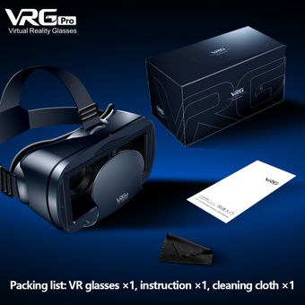 Gafas VR gafas 3D inteligentes montadas en la cabeza realidad virtual 