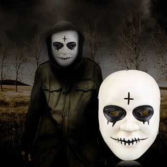 Terror Films Human Clear Plan Máscaras Halloween Mascarada Cosplay Props 