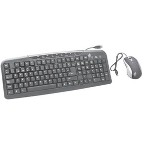 Kit teclado multimedia USB y mouse óptico 800 dpi´s