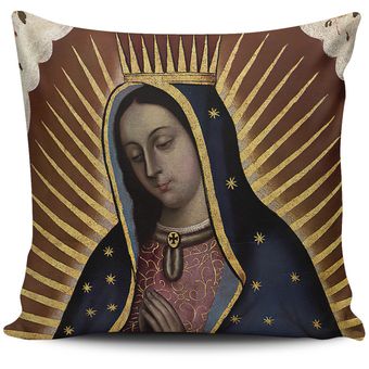 Cojin Decorativo Tayrona Store Virgen De Guadalupe 043 