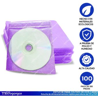 Sobre para CD x100 unidades