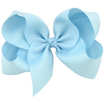 1 Uds accesorios para el cabello 588 pinzas para el pelo de Boutique De pinzas para el pelo de 6 pulgadas y 40 colores para niña lazos de cinta sólidos grandes para el pelo con horquillas grandes 