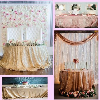 Mantel redondo de lentejuelas de 80cm cubierta de mesa brillante para decoración para banquete de boda hogar fiesta de cumpleaños y Navidad mantel de mesa de té 