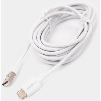 mophie Cable USB-A de carga rápida a USB-C - Cable 3M - Blanco  : Electrónica