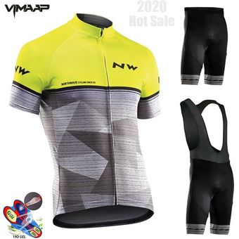#Cycling suit Equipo Ciclismo jersey 9D bicicleta pantalones cortos conjunto Ropa de fondo para hombre verano secado rápido pro Ciclismo Maillot 