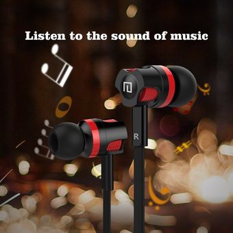 Auriculares intrauditivos con micrófono y música para auriculares de 3 