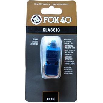 SILBATO FOX 40 SHARKS ROJO AZUL