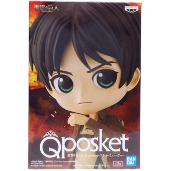 Bandai Banpresto Attack On Titan Q Posket Eren Yeager | Linio Colombia ...