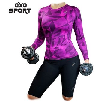 Conjunto Deportivo Licra Oxo Sport Ropa Deportiva Mujer Fitness Ref 2