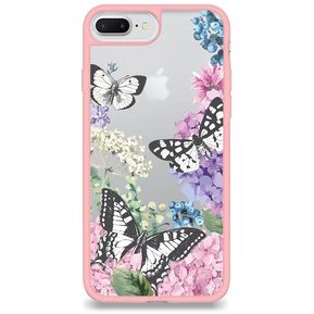 Funda para iPhone 7 Plus y iPhone 8 Plus - Paper Butterflies...