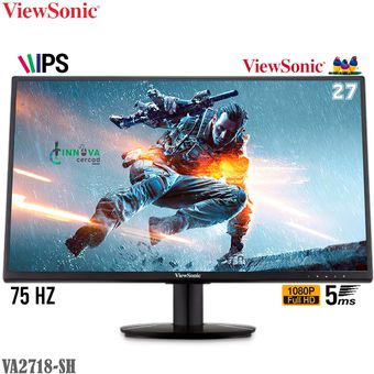 MONITOR VIEWSONIC VA2718-SH, 27 IPS, FHD, 75Hz, 5ms.