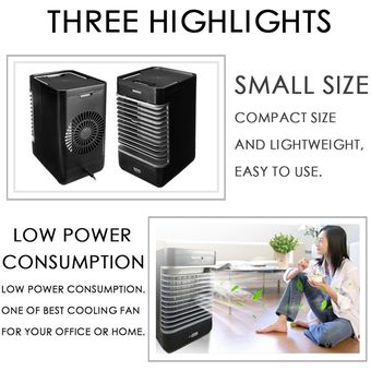 Nueva casa Aire Acondicionado Ventilador de refrigeración ventilado Office Mini Muebles para el hogar 