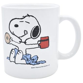 Tarro De Ceramica De Snoopy Con Caja De Regalo 1729-60