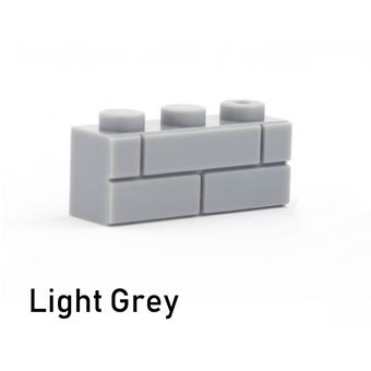 240 Uds DIY bloques de construcción figuras de pared gruesa ladrillos 