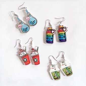 Pendientes De Las Mujeres De Tendencia Pendientes De Año De 