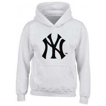 Buzo Capota New York Yankees Blanco Comics Store