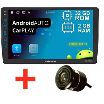 Radio Carro Android Wifi Pantalla GPS Bluetooth BOWMANN