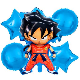 Set X5 Globos Metalizado Goku Fiesta Decoración | Linio Colombia - GE063TB1K782FLCO Set X5 Globos Metalizado Goku Fiesta Decoración | Linio Colombia - GE063TB1K782FLCO